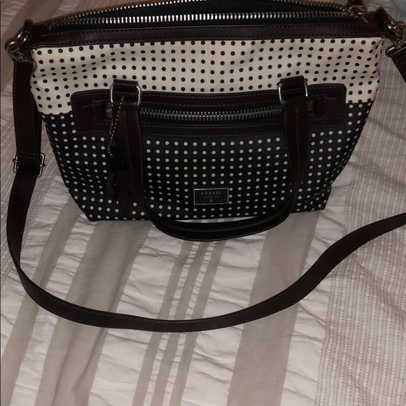 Crossbody Fossil Satchel - Picture 1 of 6